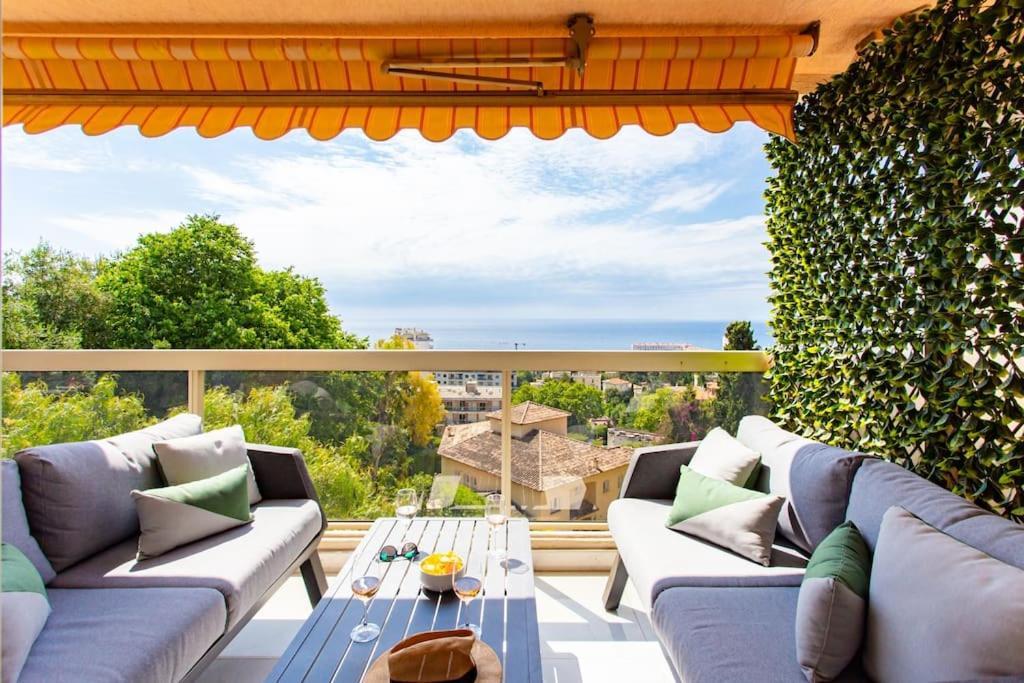 Aparthotel Riviera - La Terrasse De Clairefontaine - Fabron Nice Eksteriør bilde